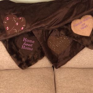 Target Home Brown Reversible Blanket